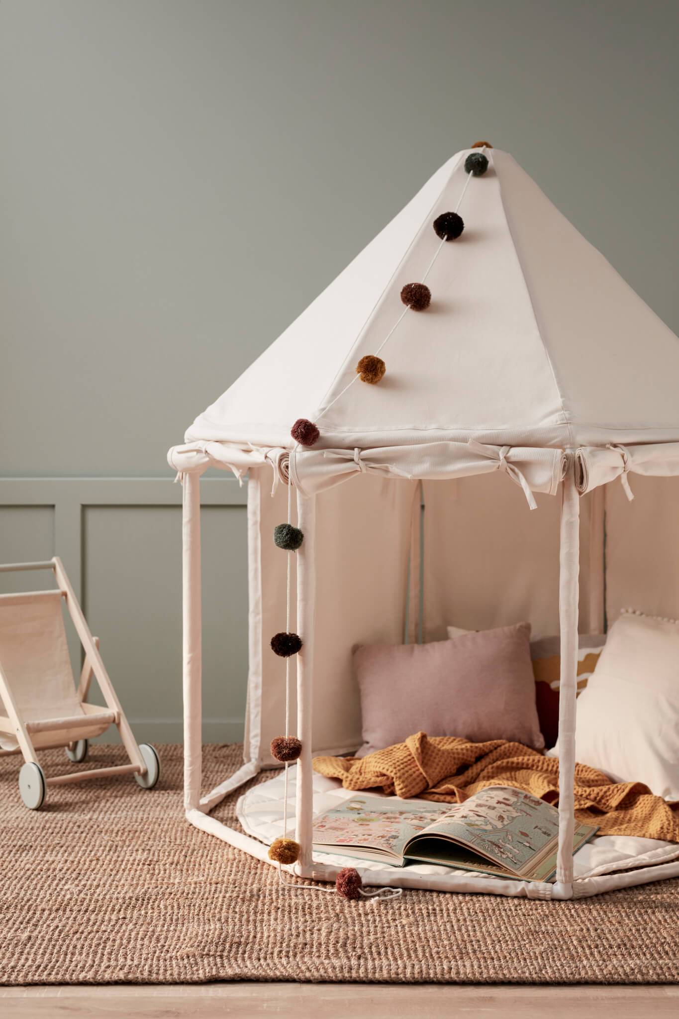 Kids Concept Tente de Jeu - Pavillon - Beige