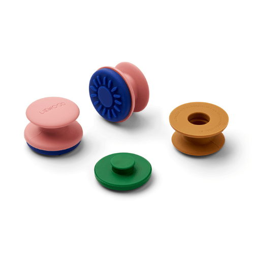 Tampon en silicone souple avec étiquettes colorées - Tampon