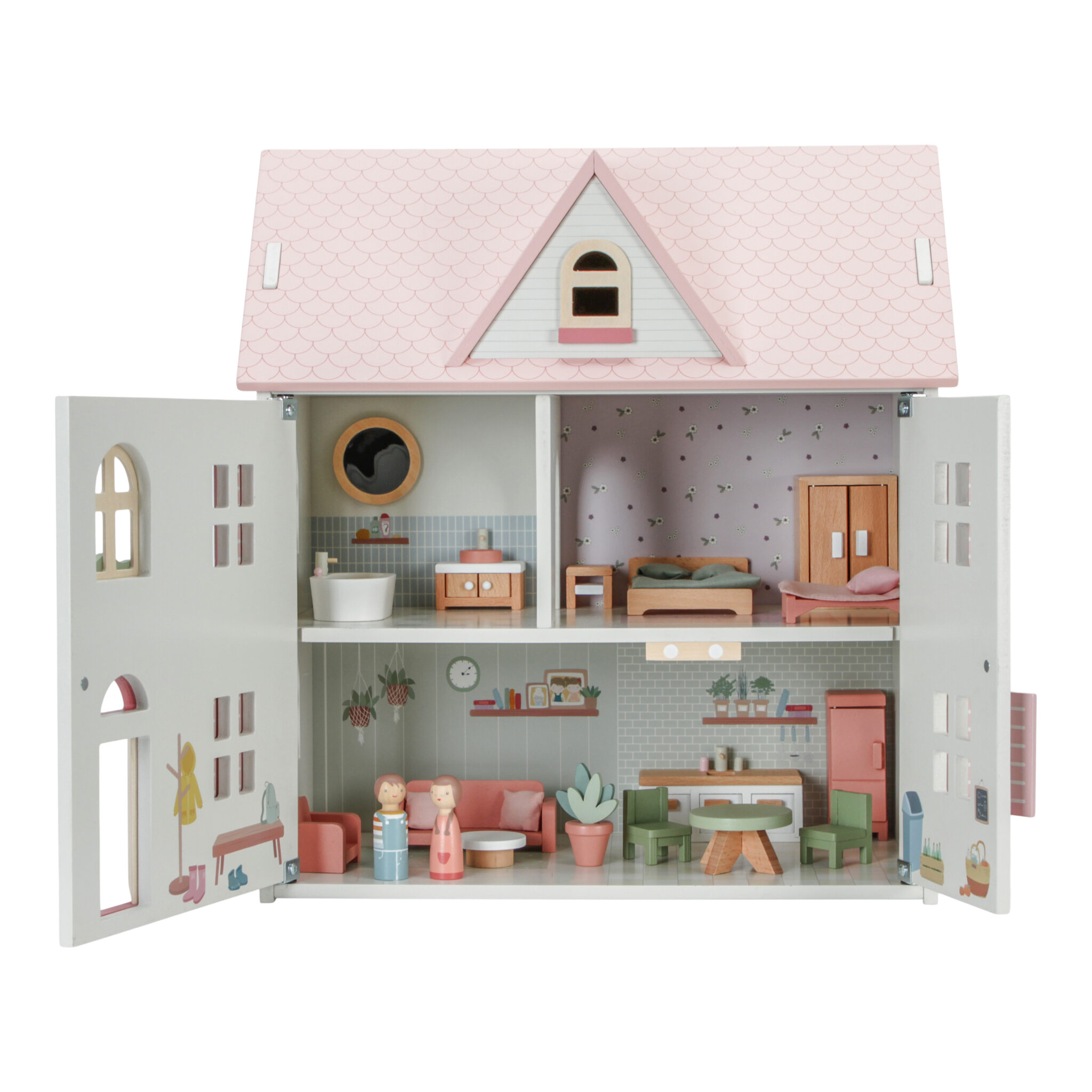 Maison de poupée en bois - Portable l Little Dutch - Judy The Fox